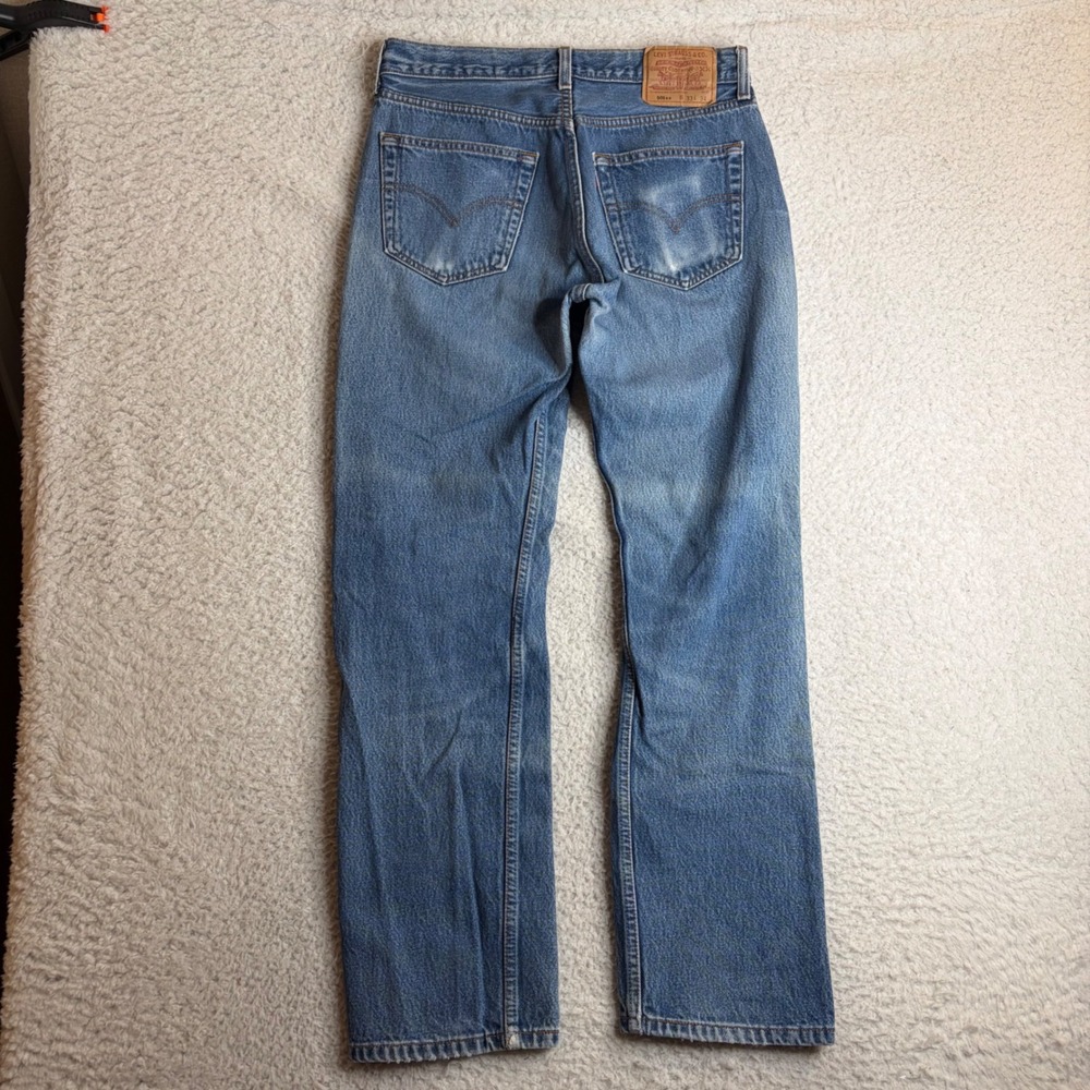 Vintage Levis 501xx Jeans Mens 33x34 (31x30) Straight Leg Button Fly FADE